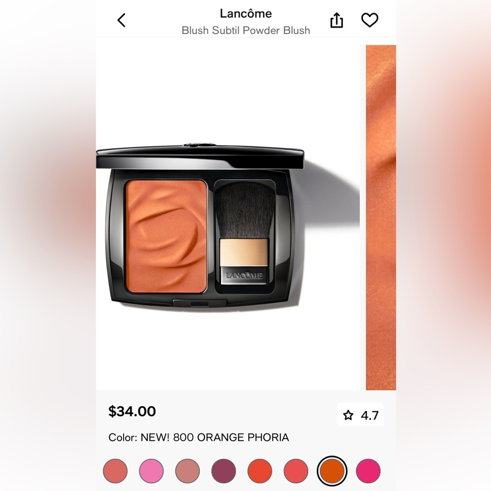 LANCÔME BLUSH SUBTIL POWDER BLUSH